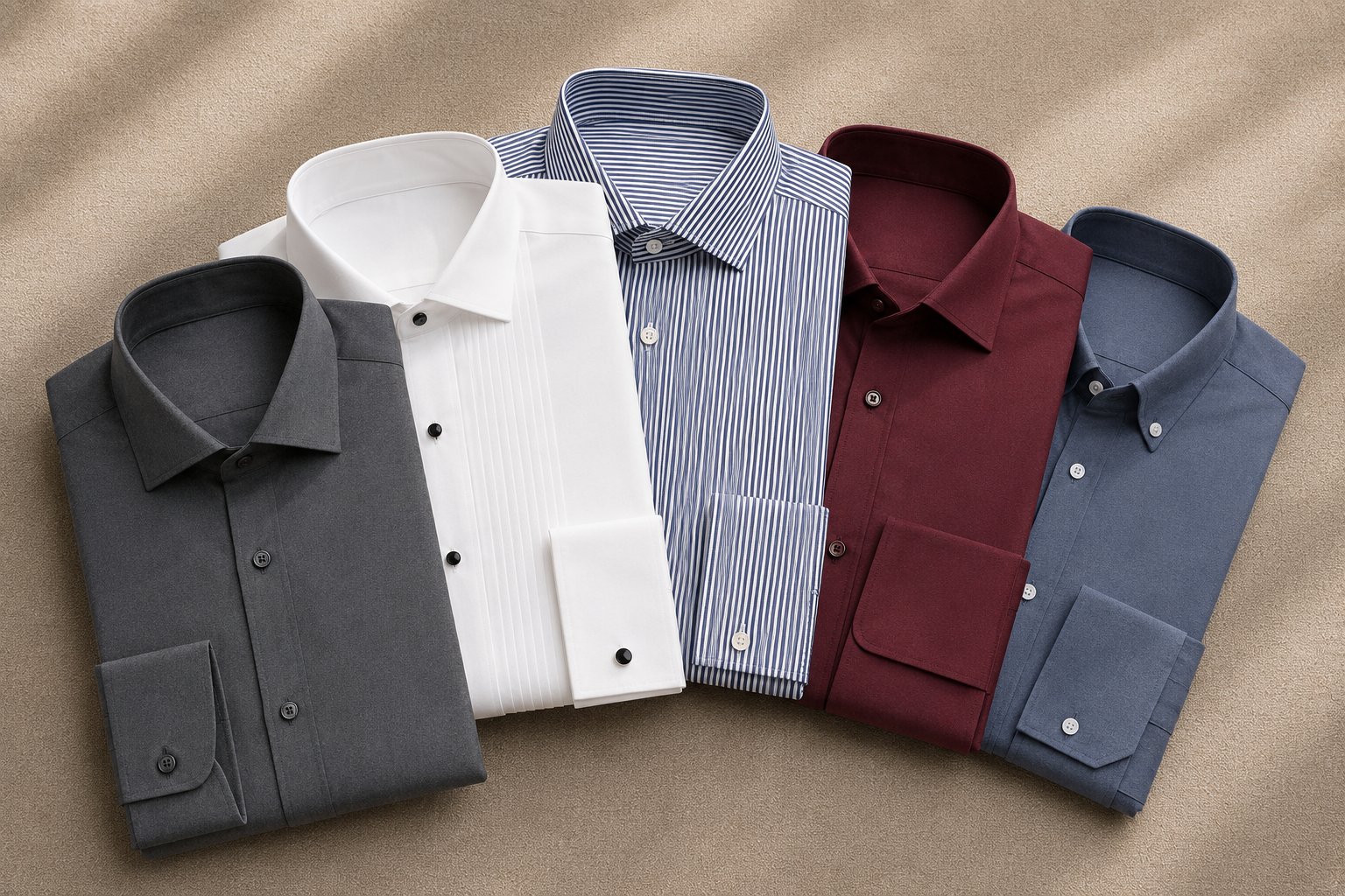 M&H dress shirts arranged as a bundle