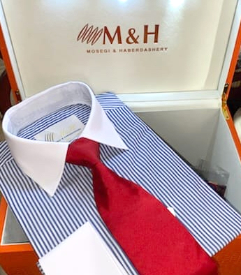 M&H Blue Stripe in Box
